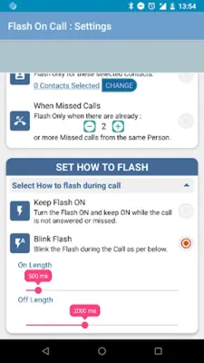 Flash Profile For Calls android App screenshot 6